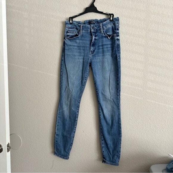 Mother The Looker Ankle in We The Animals Jeans Size 29 - Picture 3 of 14